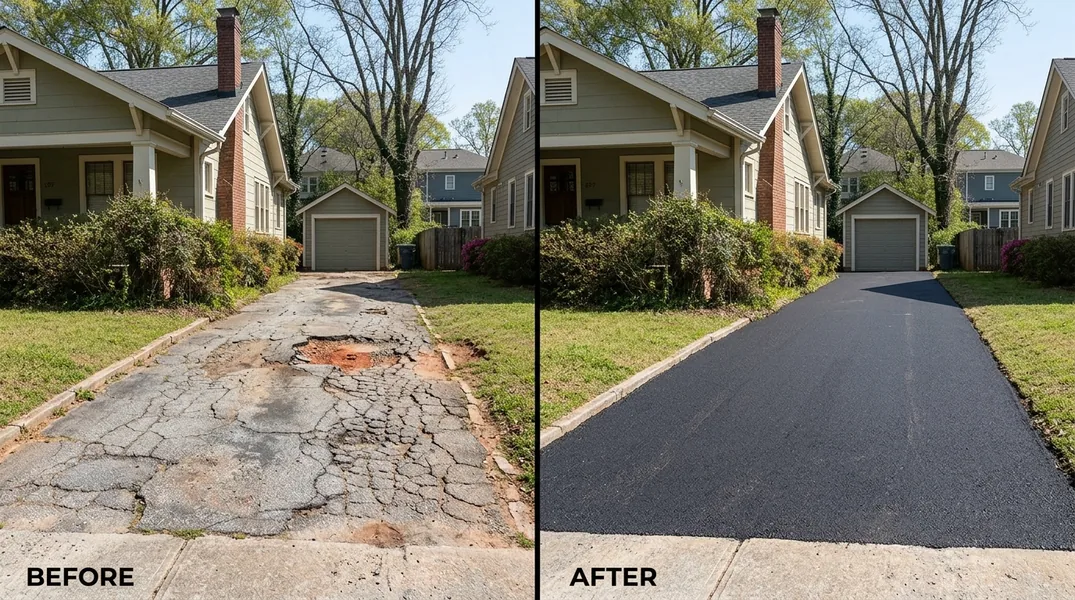 Result asphalt paving in Atlanta - Atlanta Asphalt Paving