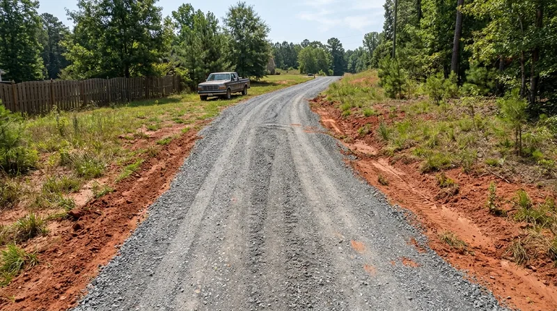 Gravel Driveway Installation & Grading Atlanta